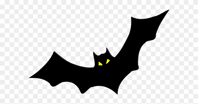 Bat Flying Svg Clip Arts 600 X 363 Px - Halloween Png #1063503
