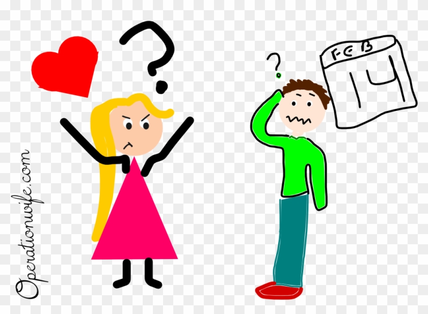 Why You Forget Valentines Day - Cartoon #1063548