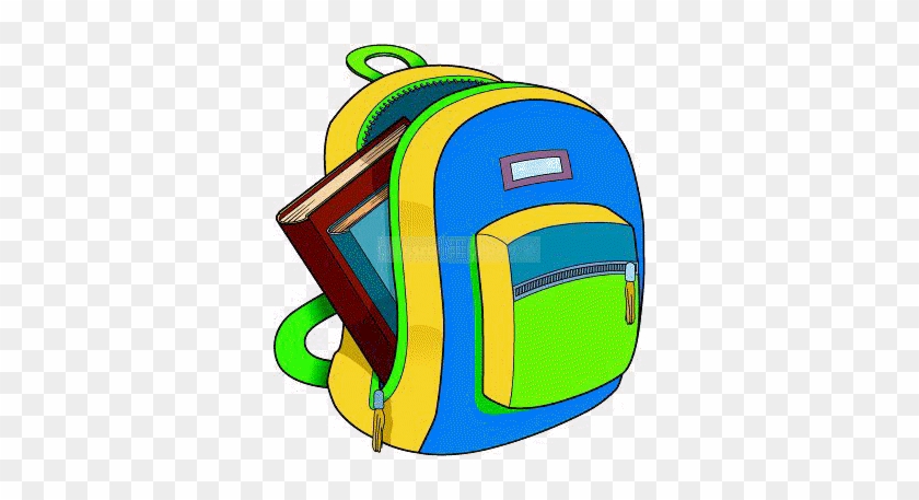 Book Bag Clip Art Clipart Panda - Book Is In The Bag #1063554