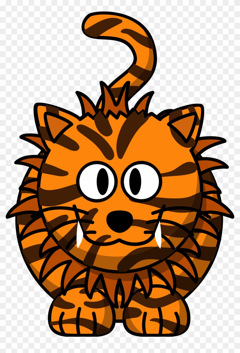 Big Image - Gambar Kartun Harimau Lucu #1063862