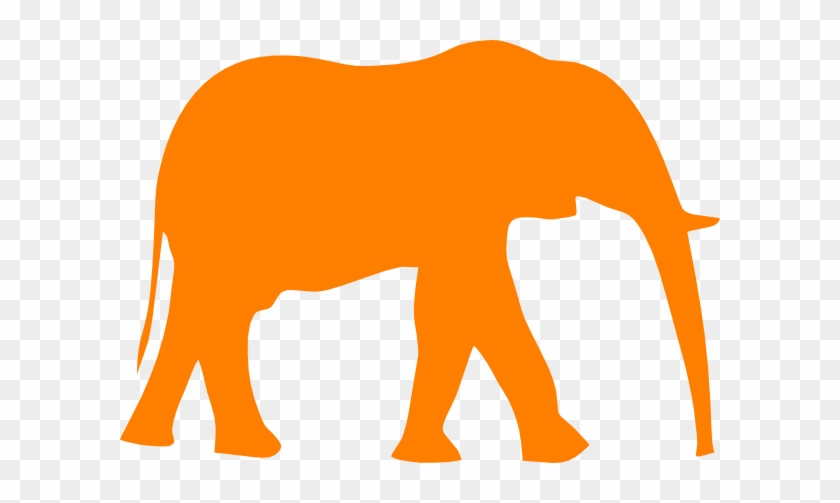 Elephant Clipart Black And White #182721