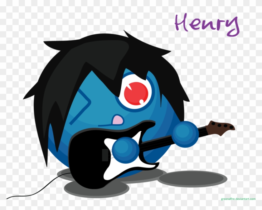 Henry's Guitar Vector By Greenafire On Clipart Library - Cartoon #183024