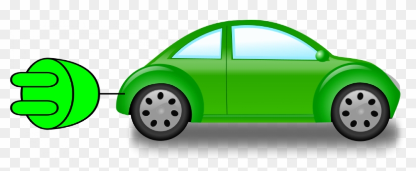 Electric Car Vector Clip Art - Meals On Wheels #183366