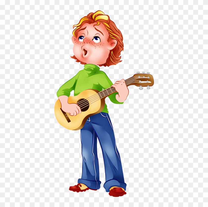 Explore School Clipart, Illustrations, And More Image - Jouer De La Guitare Clipart #183487