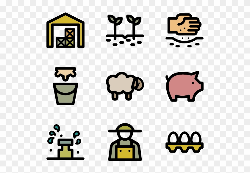 Farm Set - Farming Icon Set Png #183831