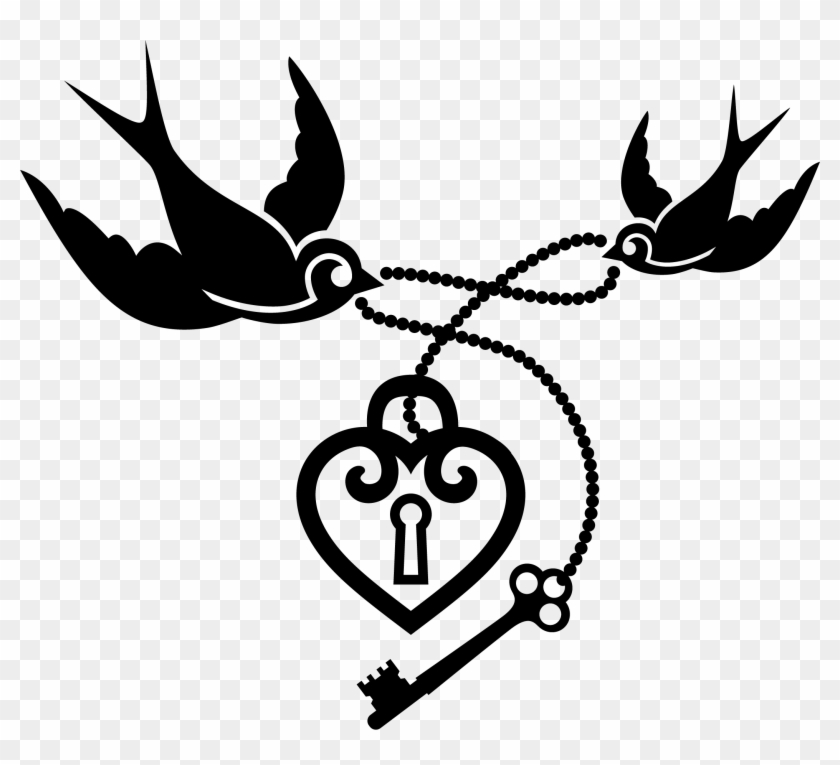 Swallow The Key To My Heart So We Ll Never Be Apart - Tattoo #184117