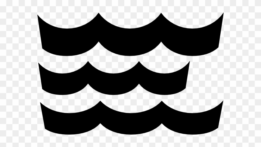 Wave Pattern Black Clip Art - Wave #184351