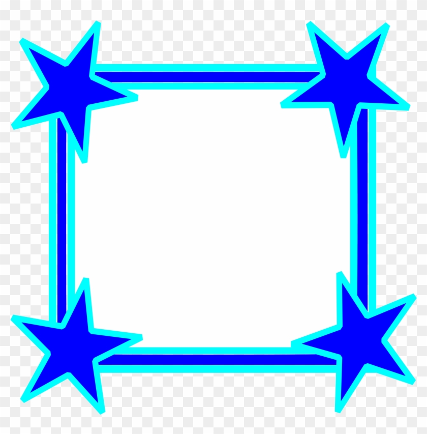 Big Image - Blue Clipart Frame #184464