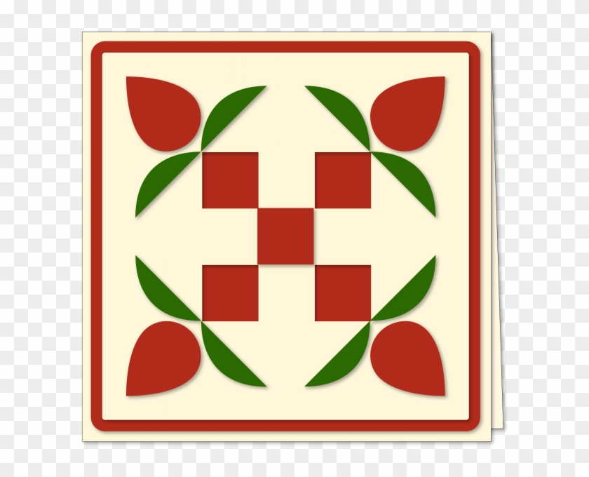 Christmas Cactus Patchwork Card - Astrological Sign #185087