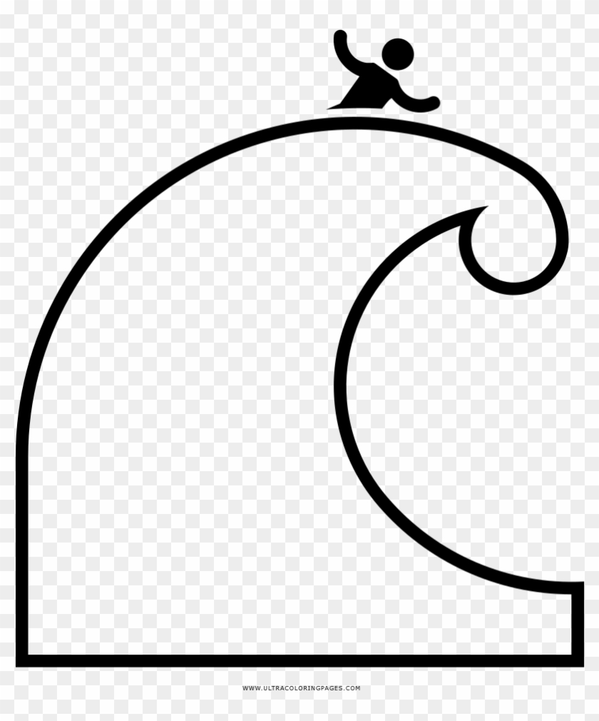 Tsunami Wave Coloring Page - Disegni Onda Ultra Coloring Pages #185281