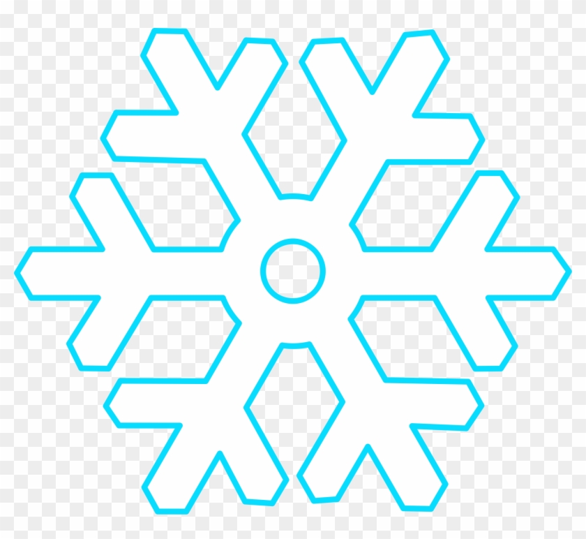 Snowflake In A Circle #185684