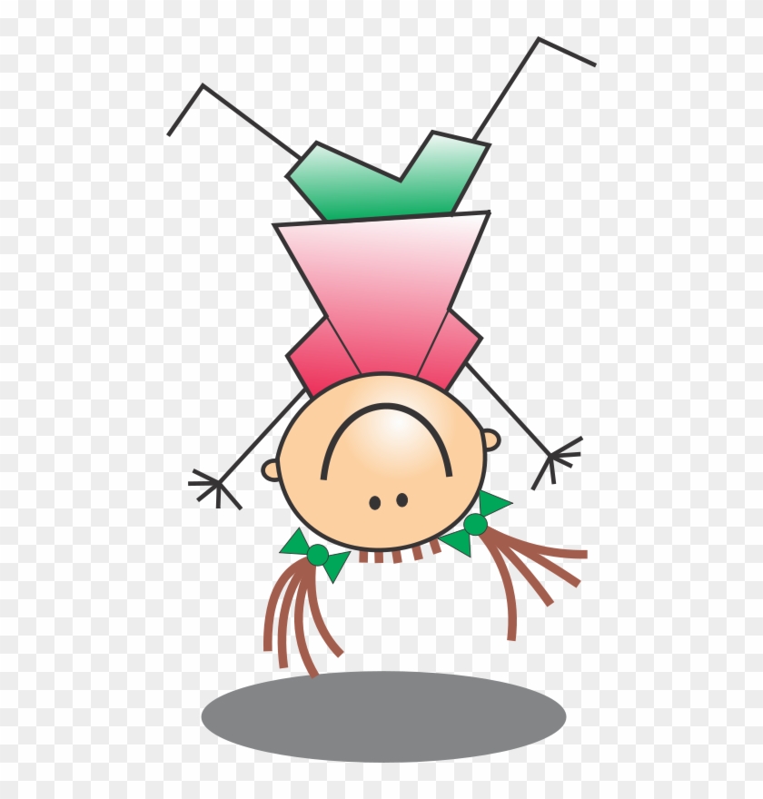 Registration Forms - Upside Down Girl Clipart #185965