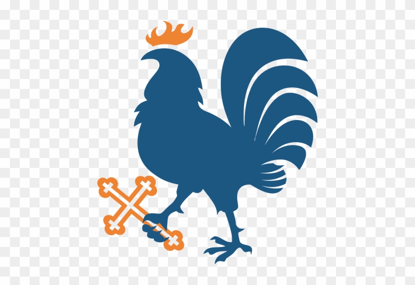 Most Of The Older Churches In The Netherlands Have - Rooster Holding A Cross #186003
