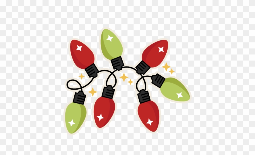 Free Christmas Lights Clipart - Christmas Lights Svg Free #1063934
