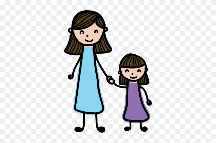 How College Strengthened A Mother-daughter Bond - Mom And Daughter Clipart #1064232