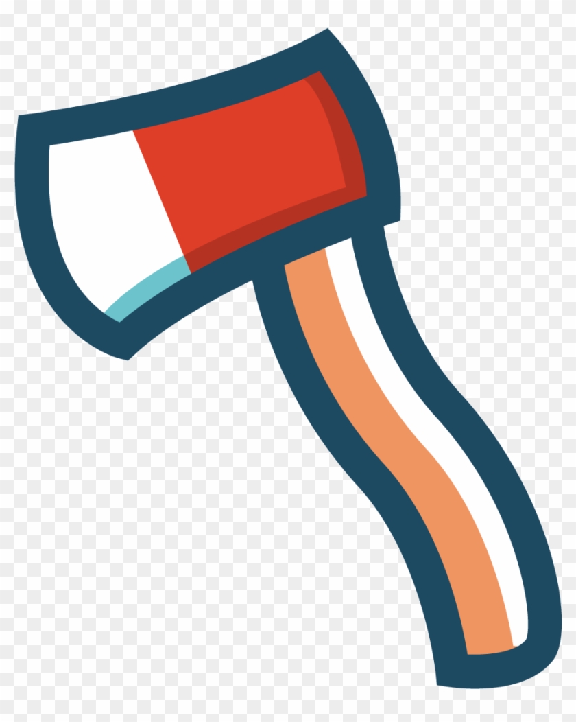 Flat Design 2d Computer Graphics - Axe #1064572