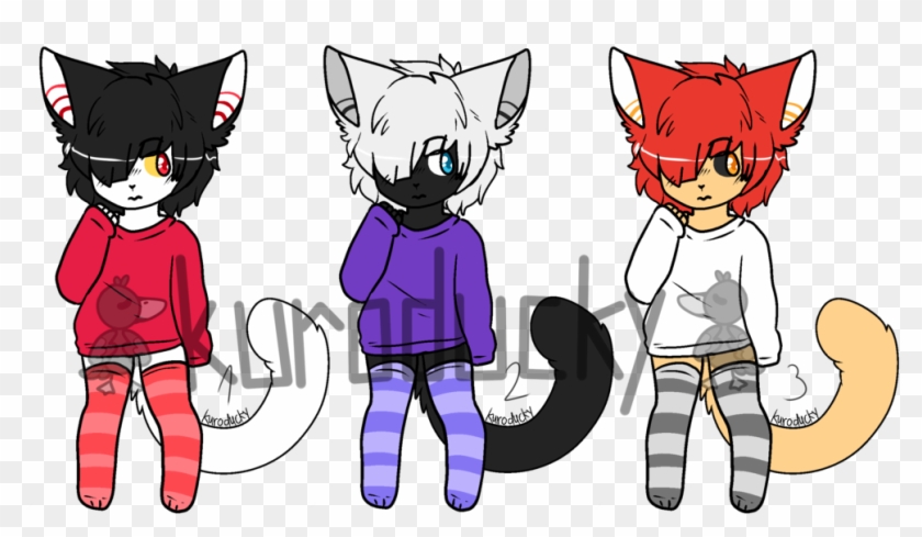 Shy Neko Boys Set Price Open By Duck-aderpts - Cartoon #1064588