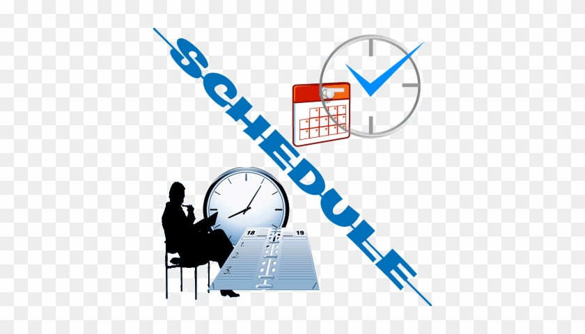 Schedule - Effective Time Management: Or Color Me... In Secret #1064766