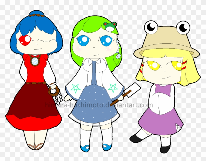 The Moriya Shrine Crew By Flowering-yaksha - Yōkai #1064973