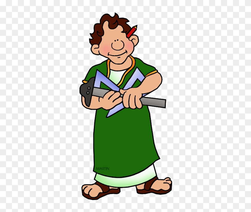 Greek Architect - Phillip Martin Clipart Greek #1065609