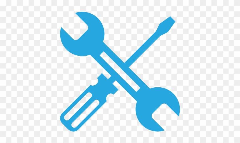 Customize Icon Blue - Vector Graphics #1065779