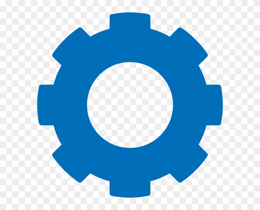 Blue Gear Clip Art At Clkercom Vector Clip Art Online - Form Io #1065814
