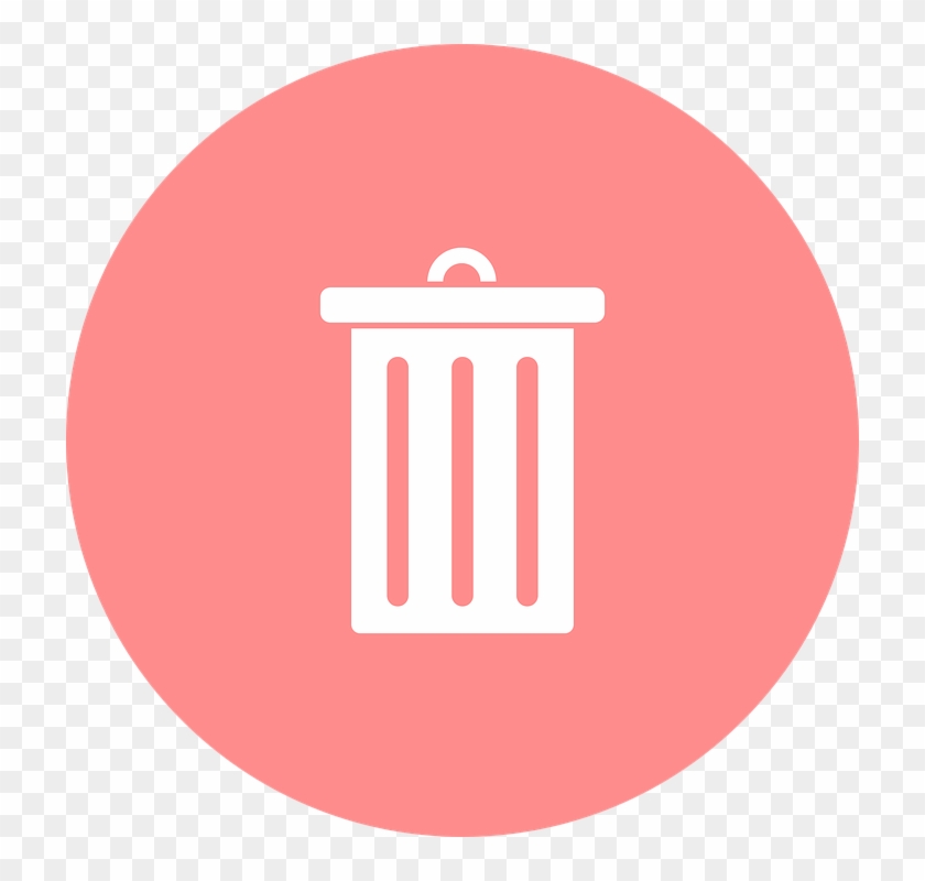 How To Draw A Stop Sign 16, Buy Clip Art - Pink Recycle Bin Icon #1065932