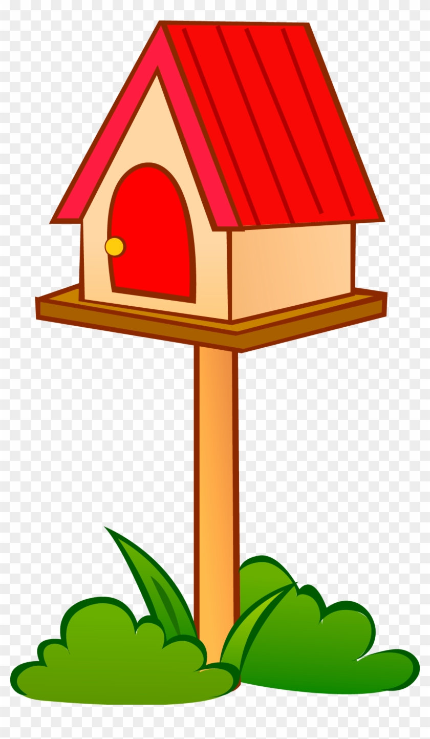 Cartoon Illustration - Bird House - Cartoon #1066307