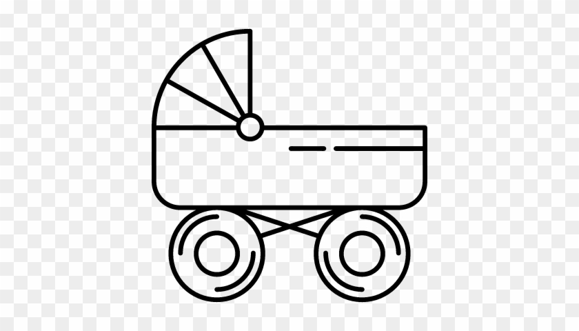 Sleeping Stroller Vector - Vector Graphics #1066367