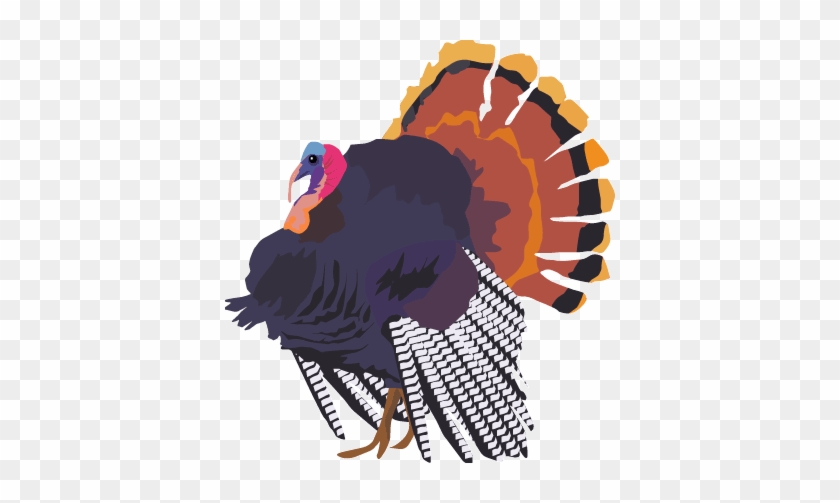 Download Turkey Clip Art ~ Free Clipart Of Turkeys - Realistic Cartoon Turkey #1066560