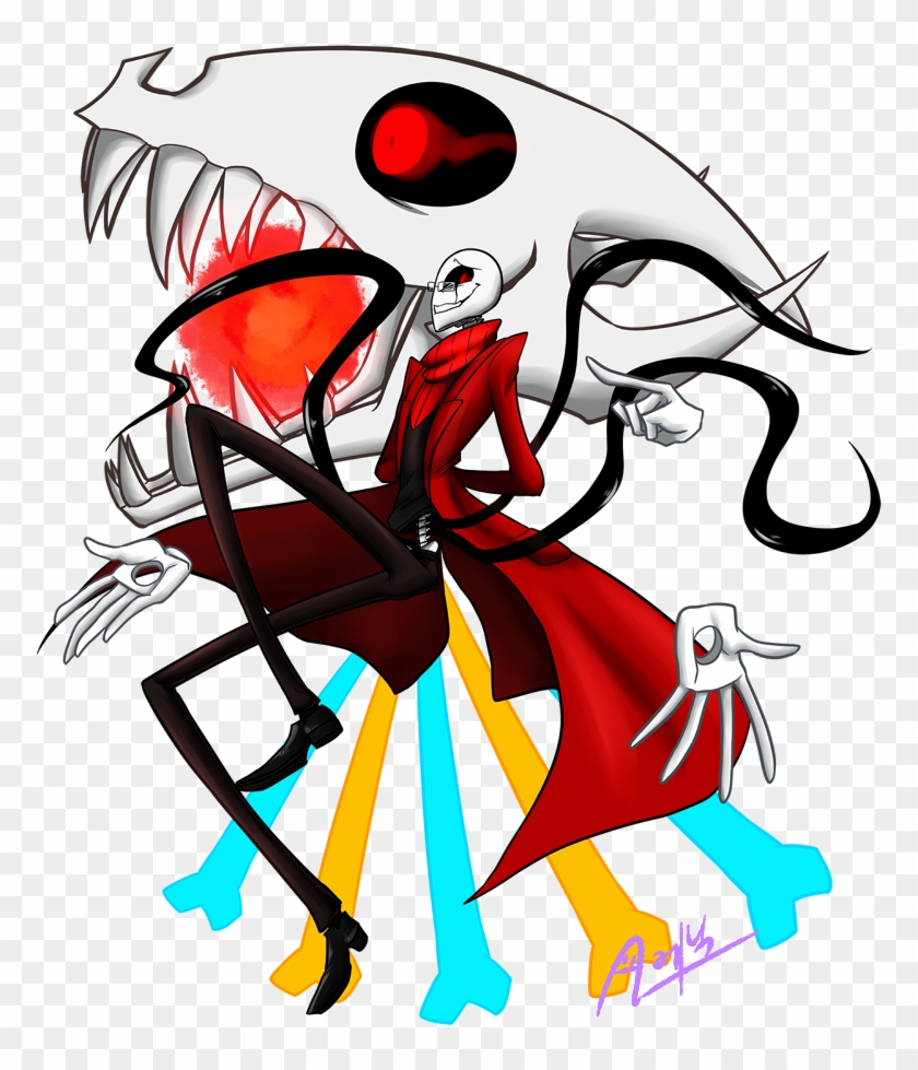 Underfell Gaster By Anicmj - Underfell Gaster Art #1066639