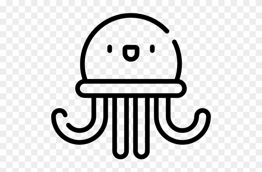 Jellyfish Free Icon - Jellyfish Free Icon #1067097