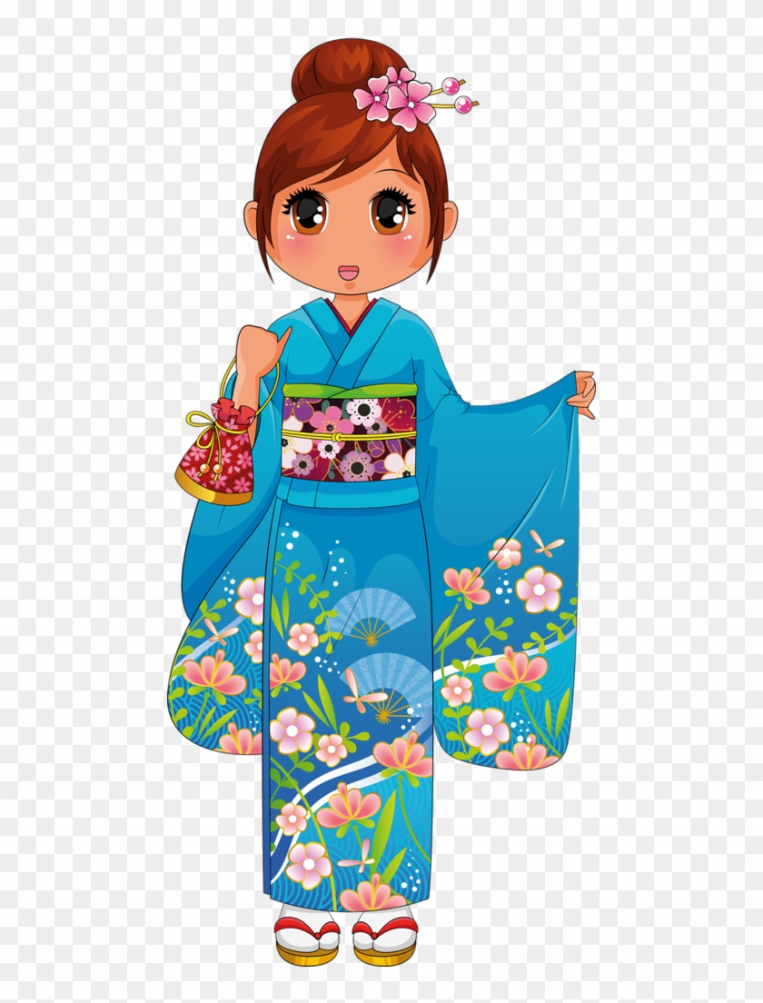 Яндекс - Фотки - Girl In Kimono Cartoon #1067584