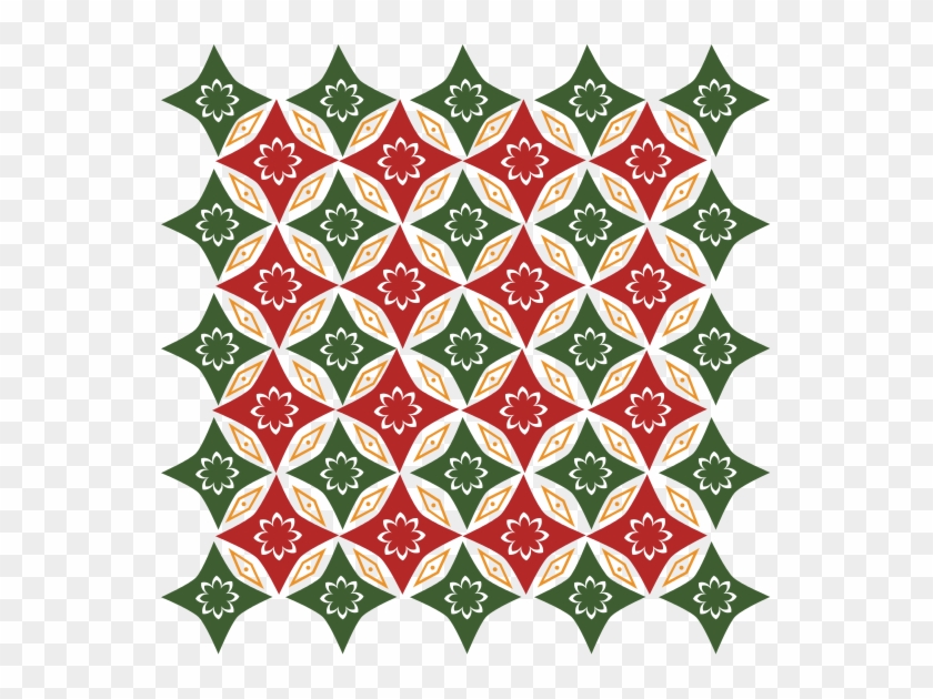 Colorful Arabic Islamic Pattern - Stencil #1068296