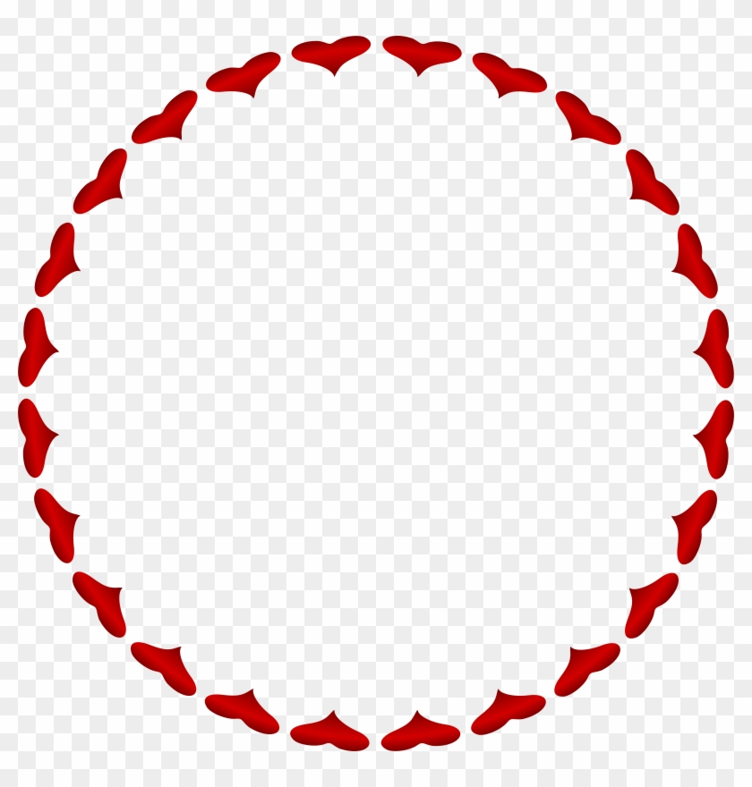 Big Image - Circle Border Clipart Black And White #1068303