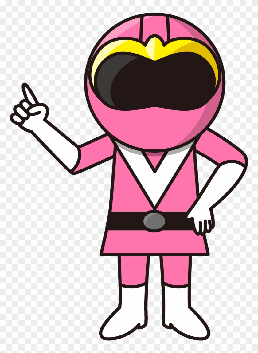 Pink T-shirt Art Clip Art - 女 レンジャー イラスト #1068563