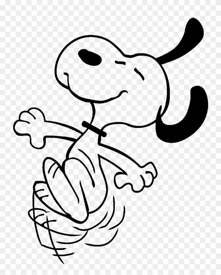 Snoopy Happy Dance Clip Art For Kids - Snoopy Dance Transparent #1068633