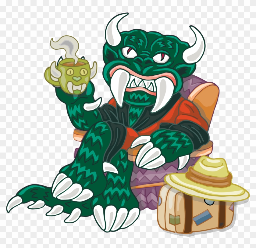 The Hodag Lounging In His Chair - Hodag #1068830