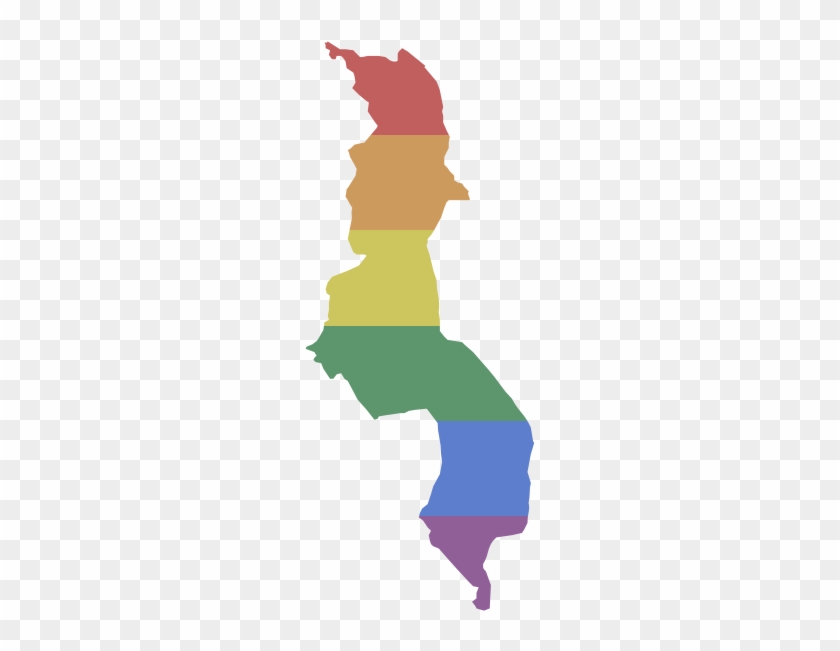 Lgbt Malawi - Map Of Malawi Vector #1068855
