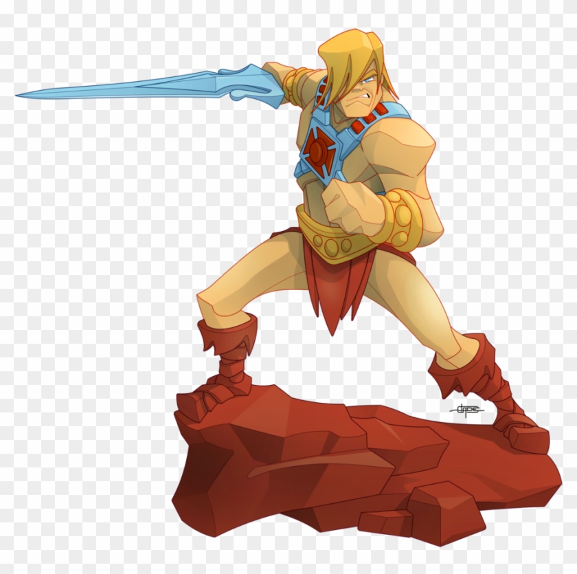 Burningeyestudios He-man Action Pose By Burningeyestudios - He Man Pose #1068880