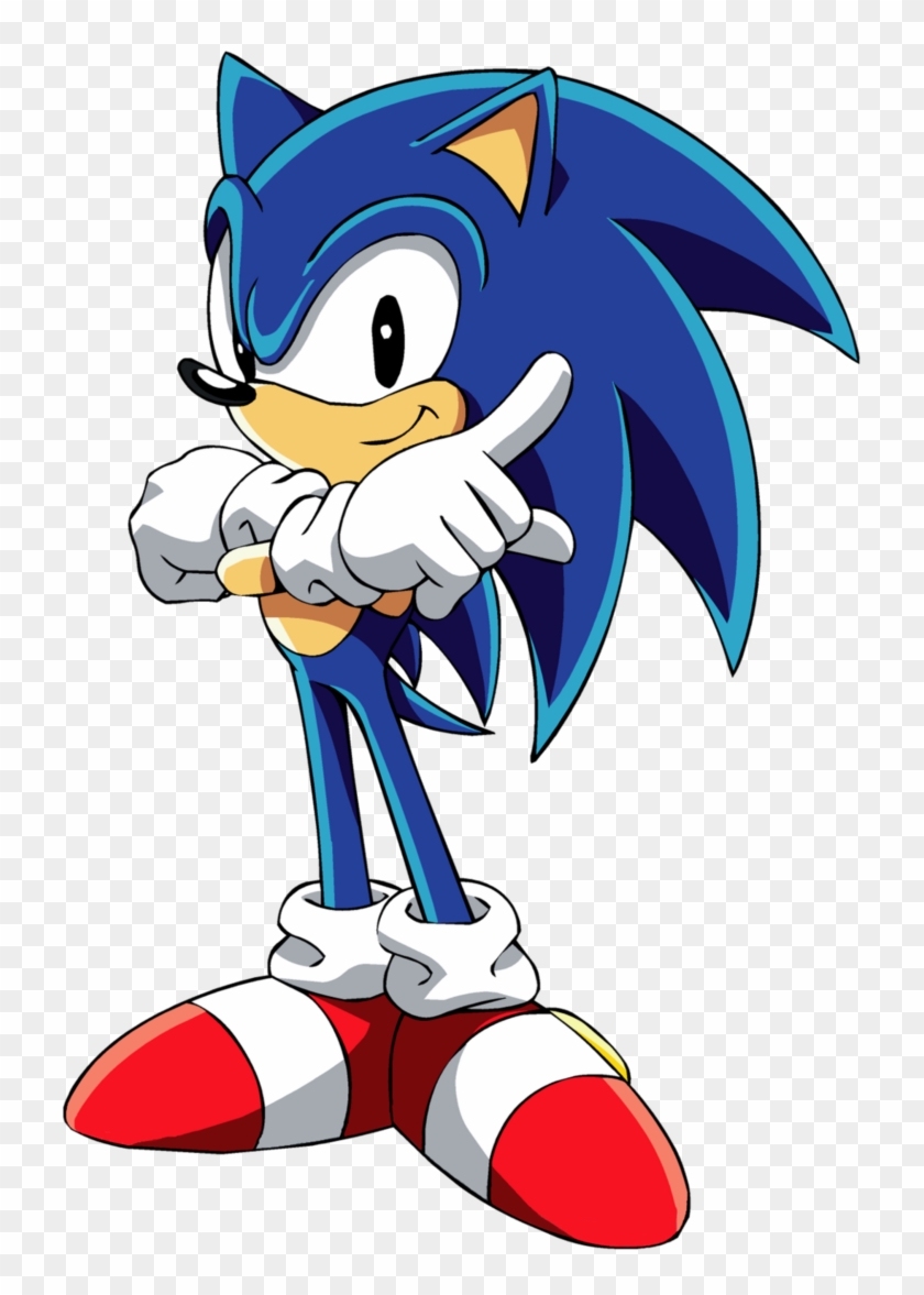 'classic' Sonic X By Luk234 On Deviantart - Classic Sonic Sonic X #1068913