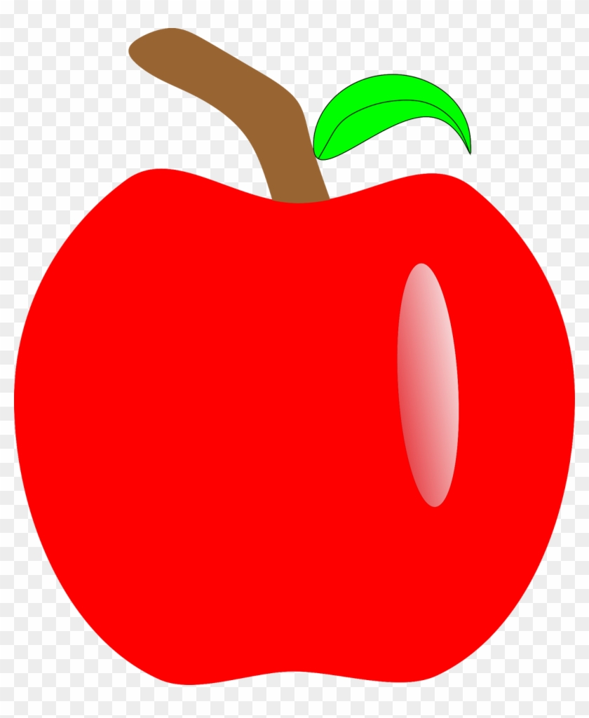 Apple Snow White Seven Dwarfs Clip Art - Branca De Neve Maça #1069753