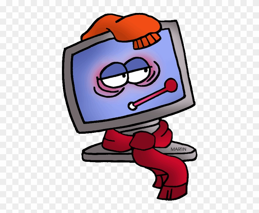 Computer Clip Art Free Clipart Images 5 - Computer Virus Fun #1069957