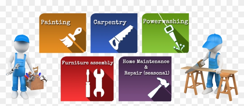 Handyman Services - Business Cards For Technical Services #1070047