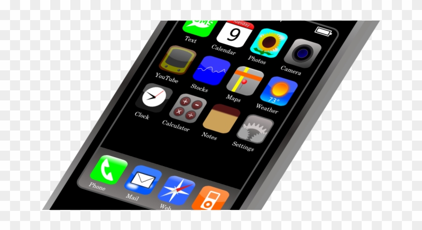 Mobile Phone Clip Art #1070092