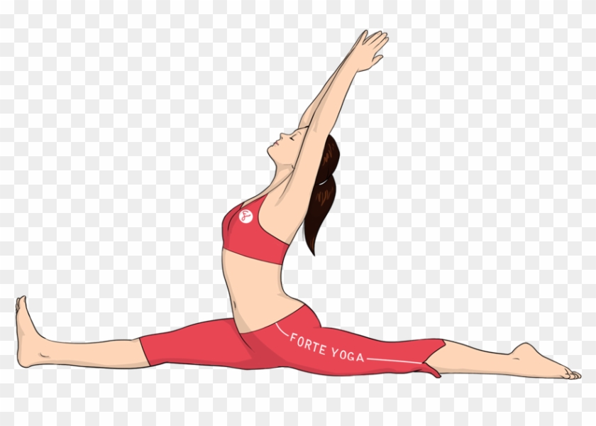 Monkey Yoga Pose #1070465
