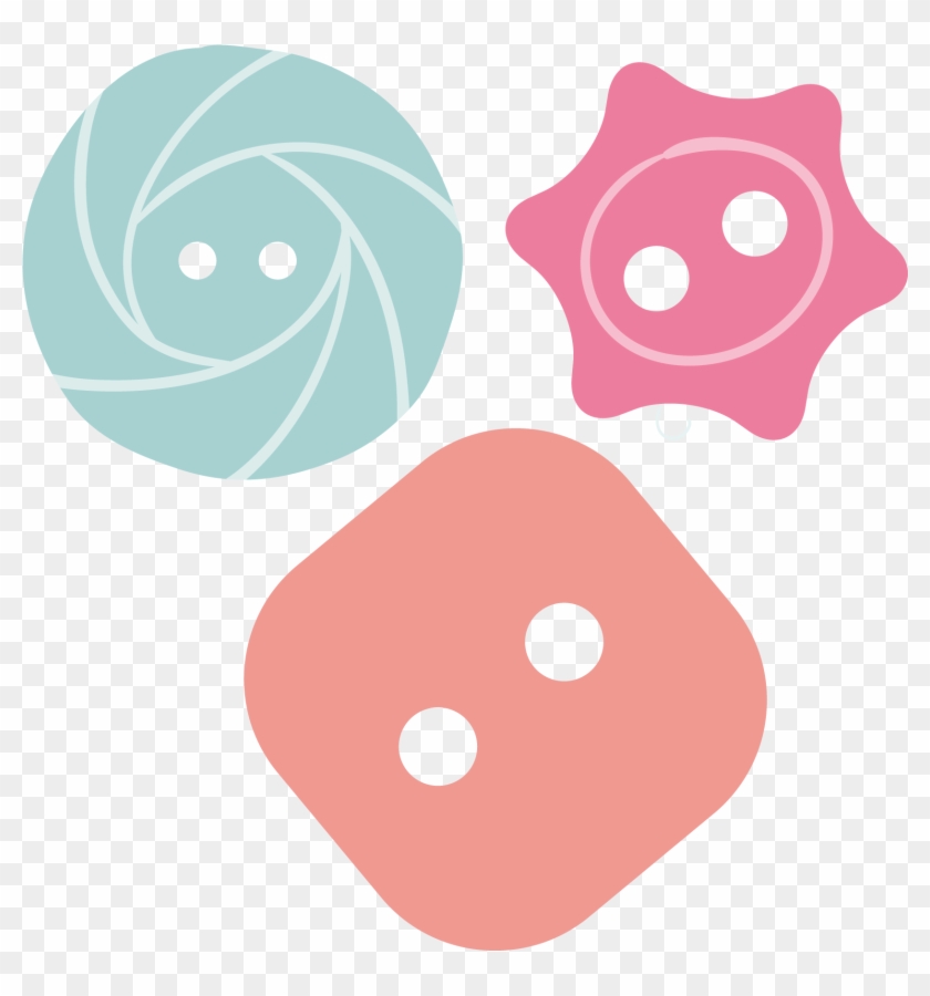 Free Sewing Kit Clip Art Elements Pretty Things For - Clip Art #1070850