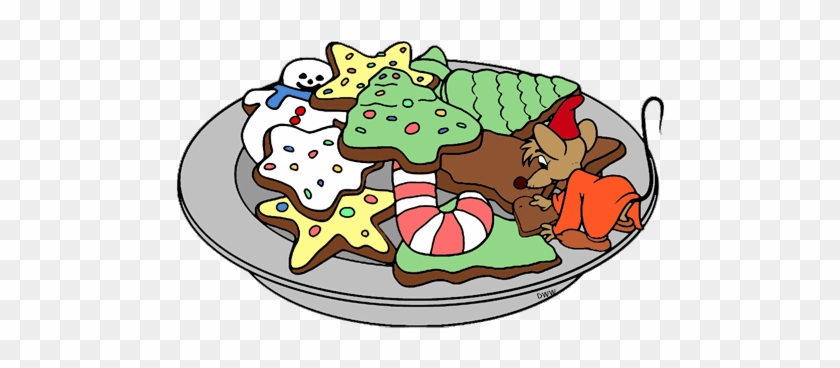 Cookie Clipart Christmas Treats - Cartoon #1071112