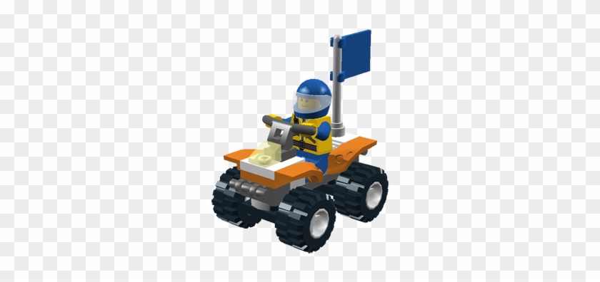 7736 Coast Guard Quad Bike - Lego #1071313