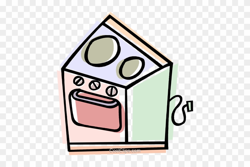 Stove Royalty Free Vector Clip Art Illustration - Stove Royalty Free Vector Clip Art Illustration #1071506